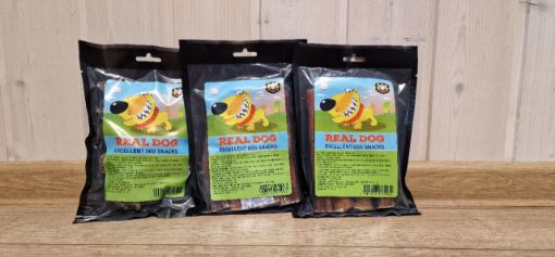 Picture of RD71062 Real Dog Snacks Bull Pizzle Sliced ​​15 cm 4 pcs.