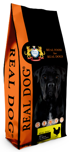 Picture of REAL DOG ADULT All Breeds CHICKEN & RICE 20kg