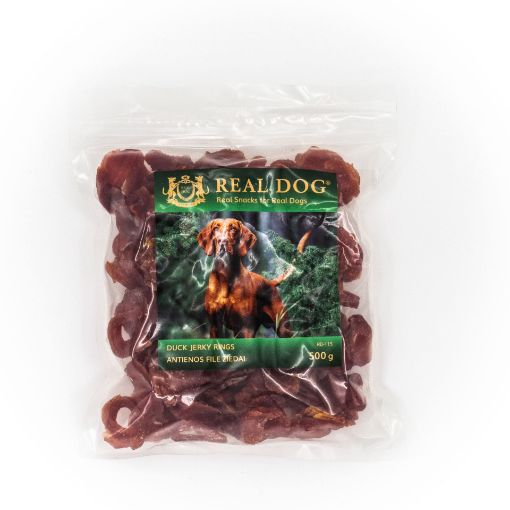 Picture of RD-115 REAL DOG ​​SNACKS Soft duck fillet rings 500g