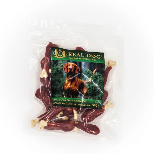 Picture of RD-120 REAL DOG ​​SNACKS Duck leg on calcium bone 500g