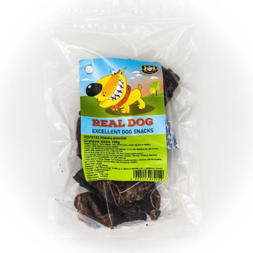 Picture of RD72152 Real Dog Snacks Pork Lungs 100g