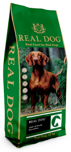 Picture of RD70288 Real Dog SP Adult All Breeds Horse&Rice 12 kg