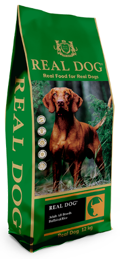 Picture of RD70271 Real Dog SP Adult All Breeds Buffalo&Rice 12 kg