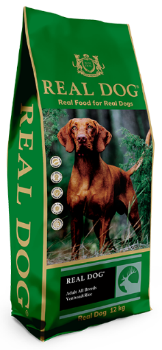 Picture of RD70264 Real Dog SP Adult All Breeds Venison&Rice 12 kg