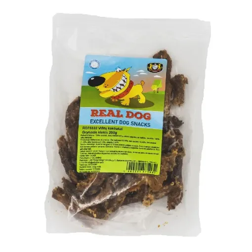 Picture of RD75032 Real Dog Snacks Chicken Necks 200g
