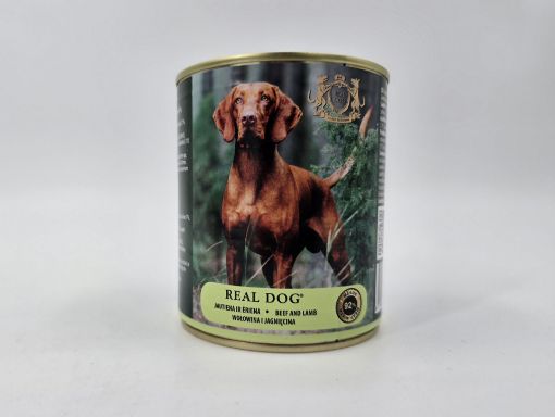 Picture of RD 70301 Real Dog SO - Wet Beef and Lamb for Adult Dogs  800g (pak 6)